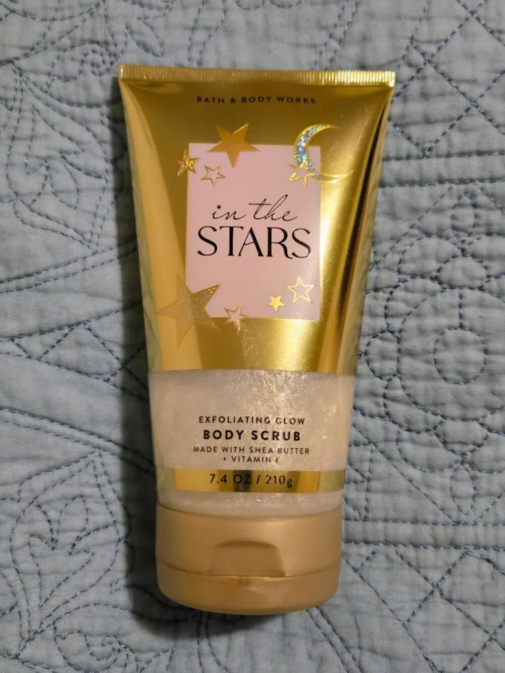 in the Stars (7.4 oz) Exfoliating Glow Body Scrub + Hand Cream (1 fl oz)